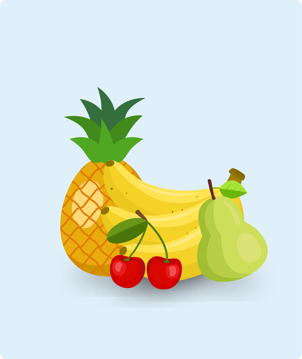 Biodal and fruit Biodal and fruit