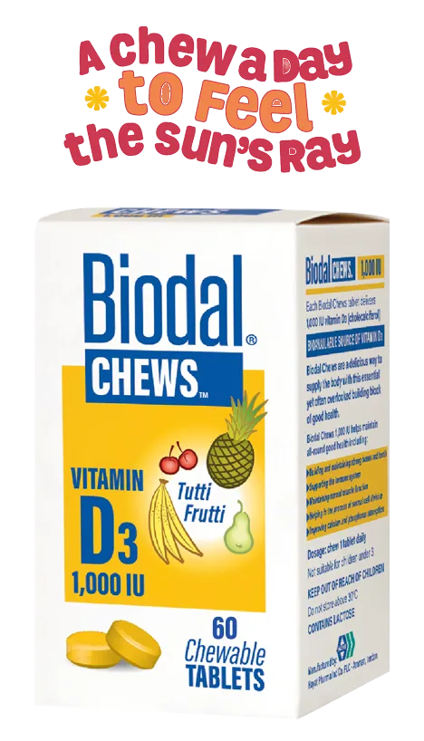 Vitamin D Kids Biodal Chews